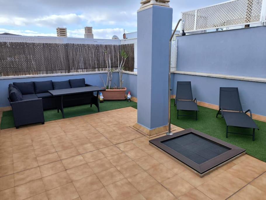 Ferienwohnung Atico Residencial Sardina Galdar Exterior foto